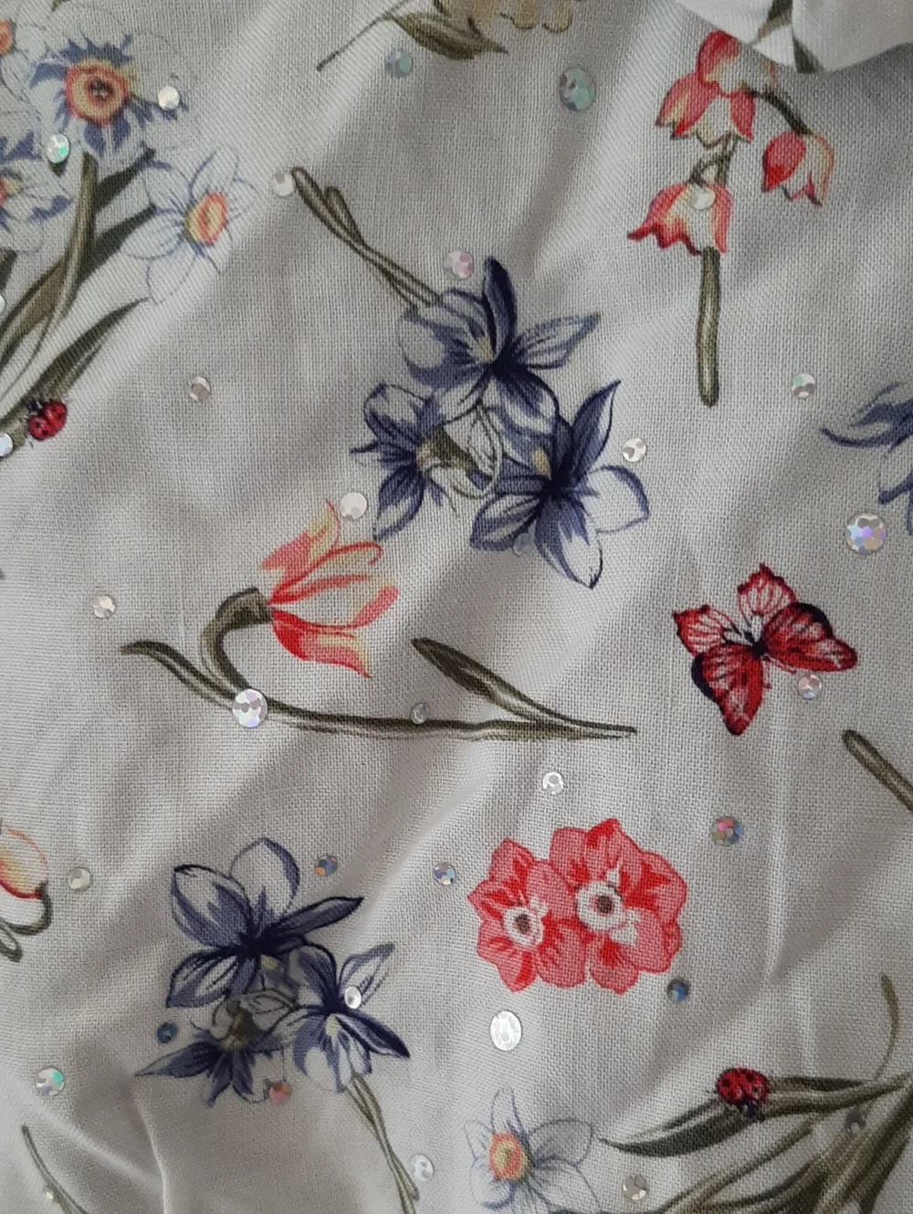 Little Lass 3 Piece Butterfly Design 3T - Picture 3 of 10
